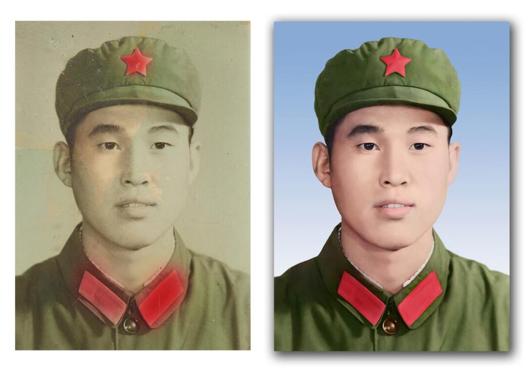 马关破损照片修复-18